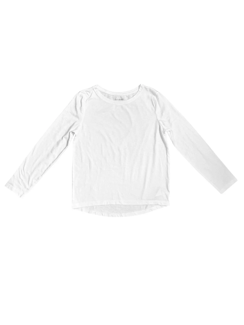 Old Navy | Set of 3 Black White Long-Sleeve Crewneck Tees, Medium (8)